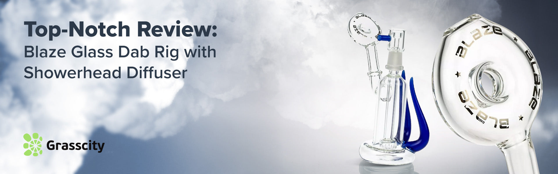 Blaze Glass Dab Rig