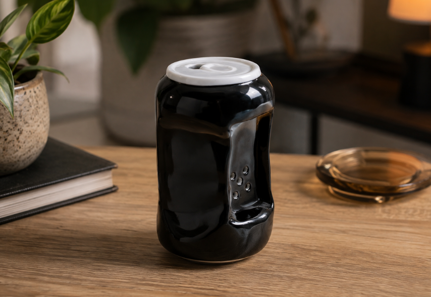 What Is a Ceramic Soda Can Pipe?