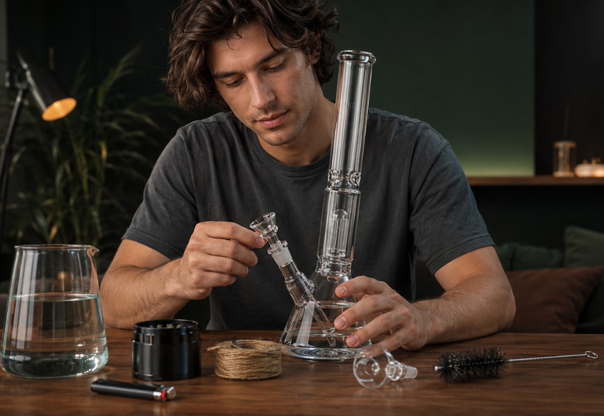 How to Set Up a New Bong for the First Time