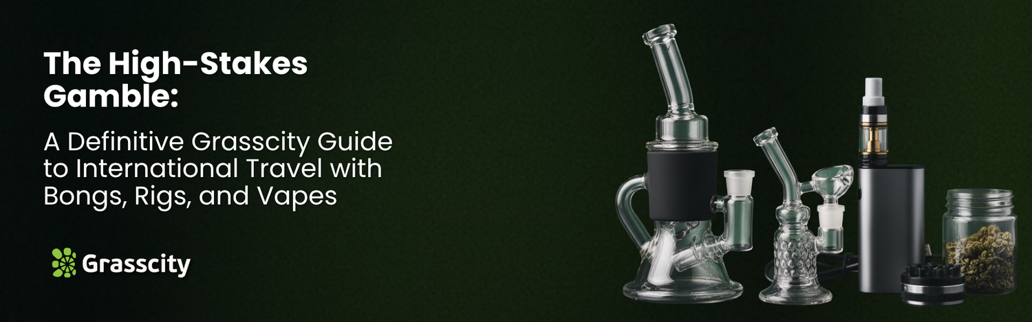 The High-Stakes Gamble: A Definitive Grasscity Guide to International Travel with Bongs, Rigs, and Vapes
