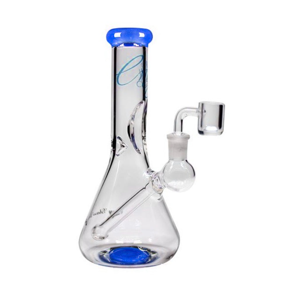 Envy Glass Beaker Banger Hanger | 7.5 Inches | Blue Cheese