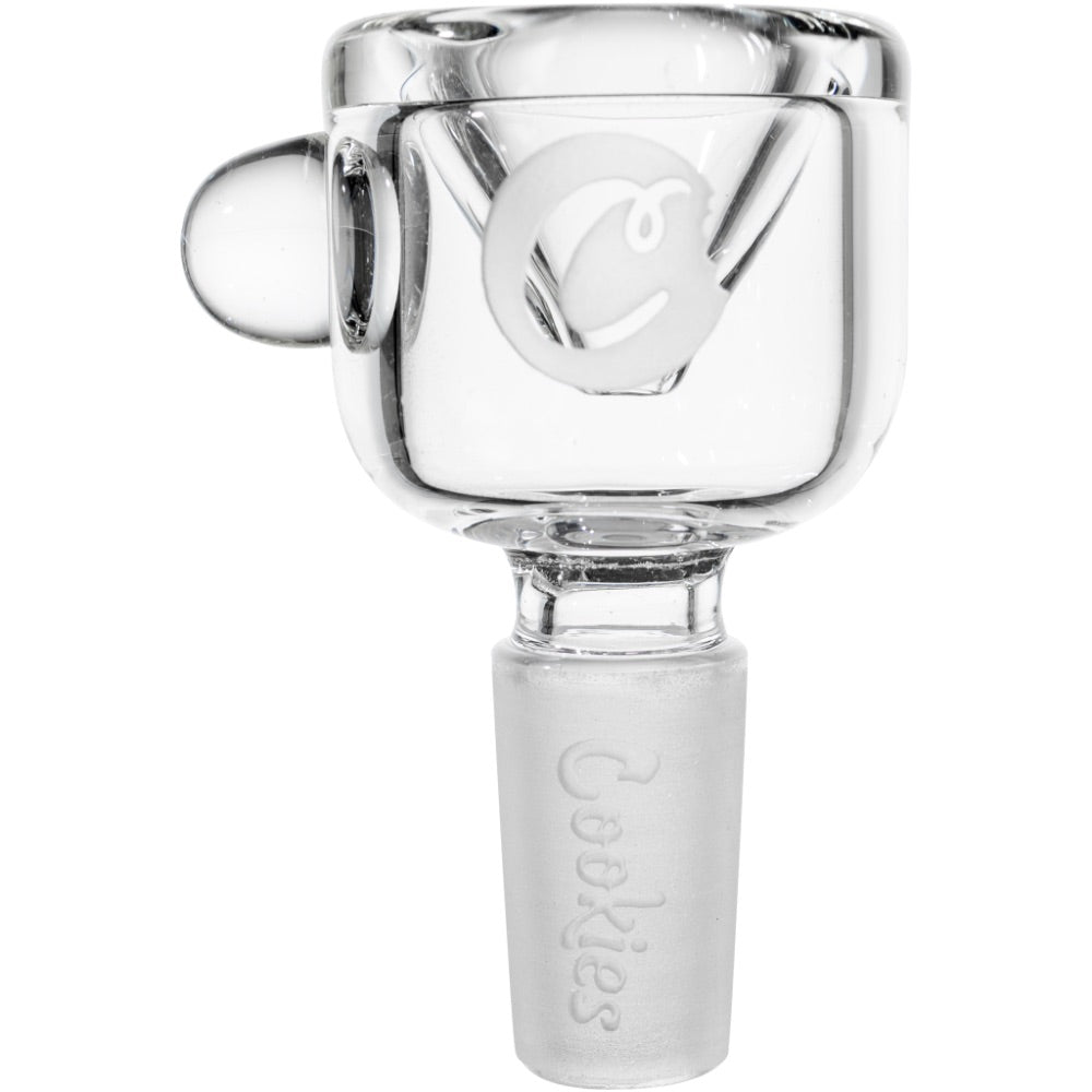Cookies Classic Bong Bowl | Clear | side view 1