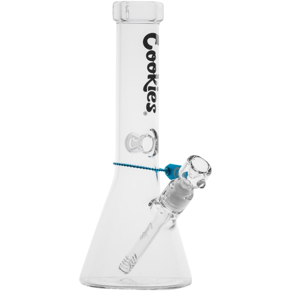 Cookies Original Beaker Bong | Black | side view 1