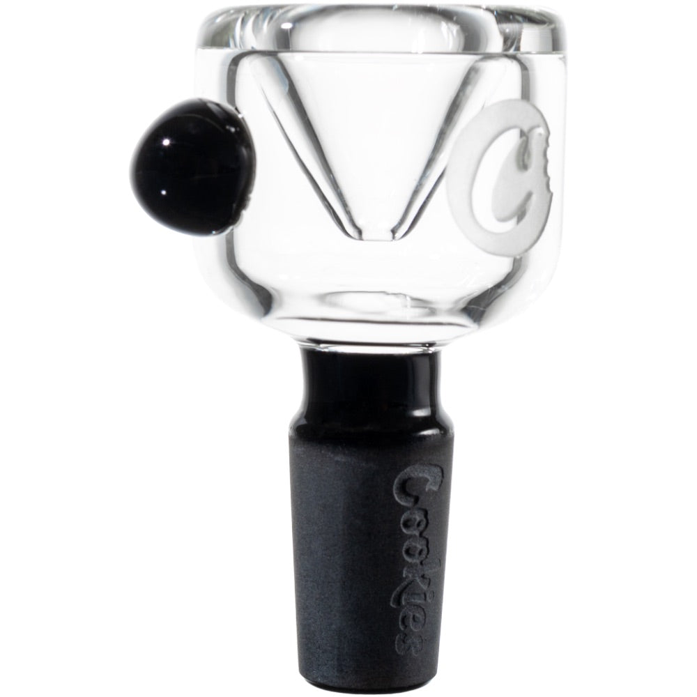 Cookies Classic Bong Bowl | Black | side view 2