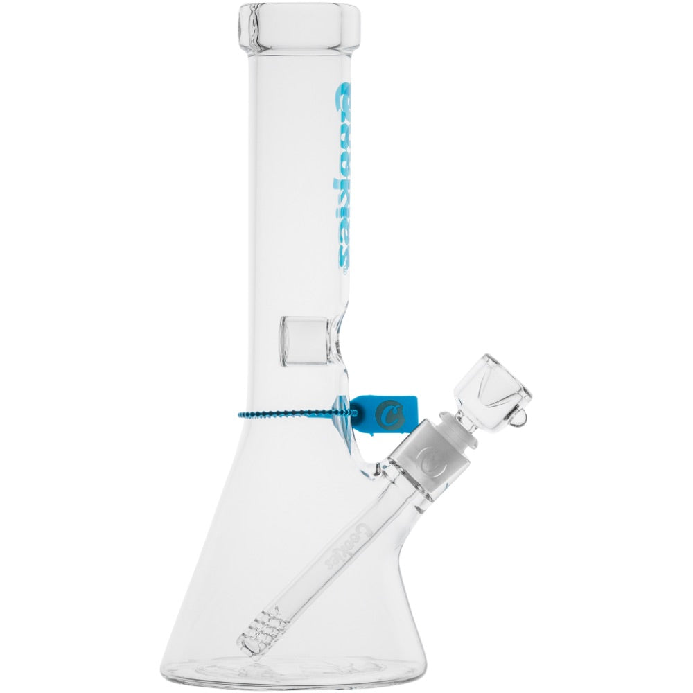 Cookies Original Beaker Bong | Blue | side view 2
