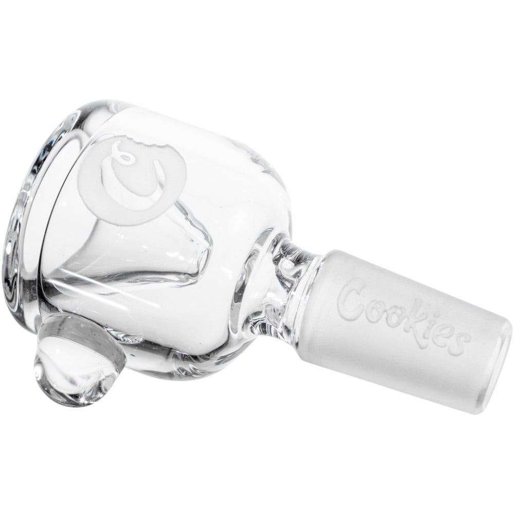 Cookies Classic Bong Bowl | Clear | side view 3