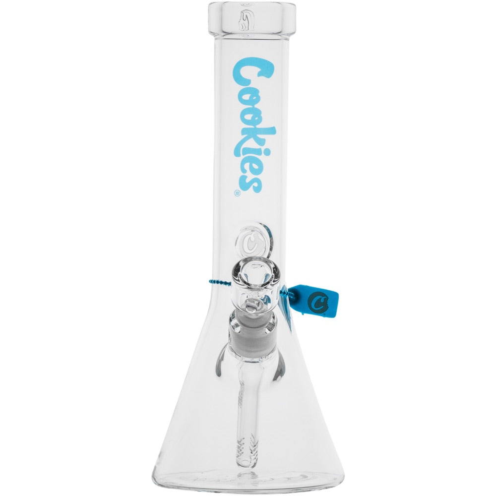 Cookies Original Beaker Bong | Blue | front view
