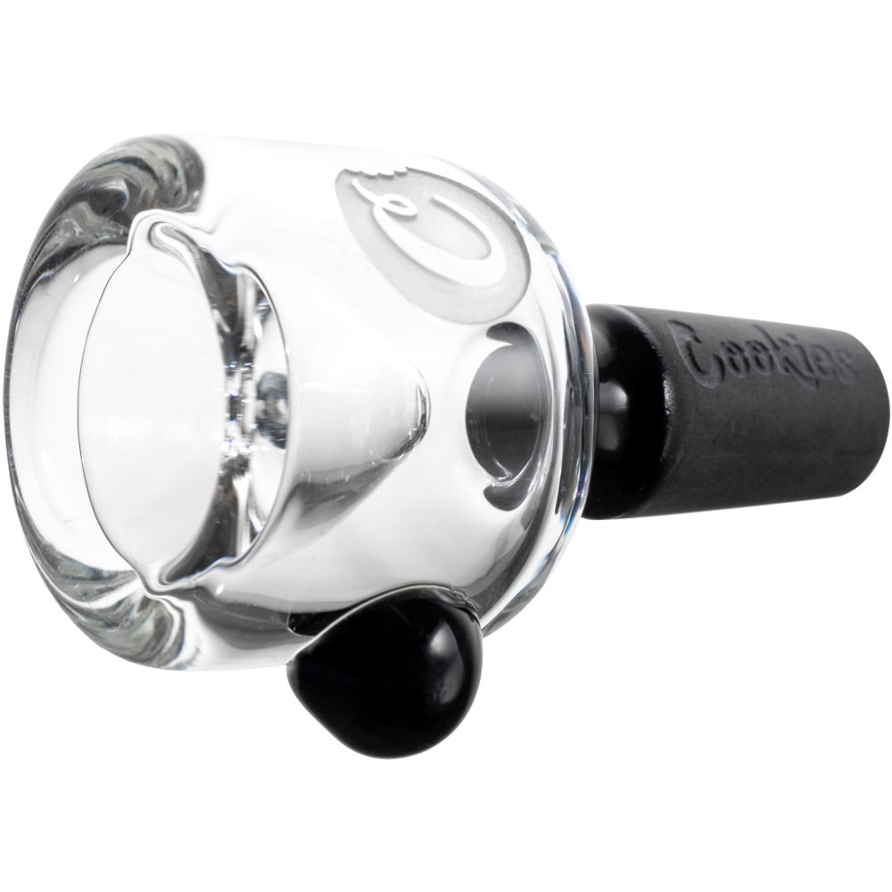 Cookies Classic Bong Bowl | Black | side view 4