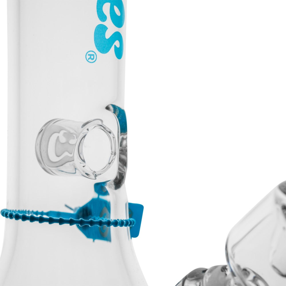 Cookies Original Beaker Bong | Blue | close view