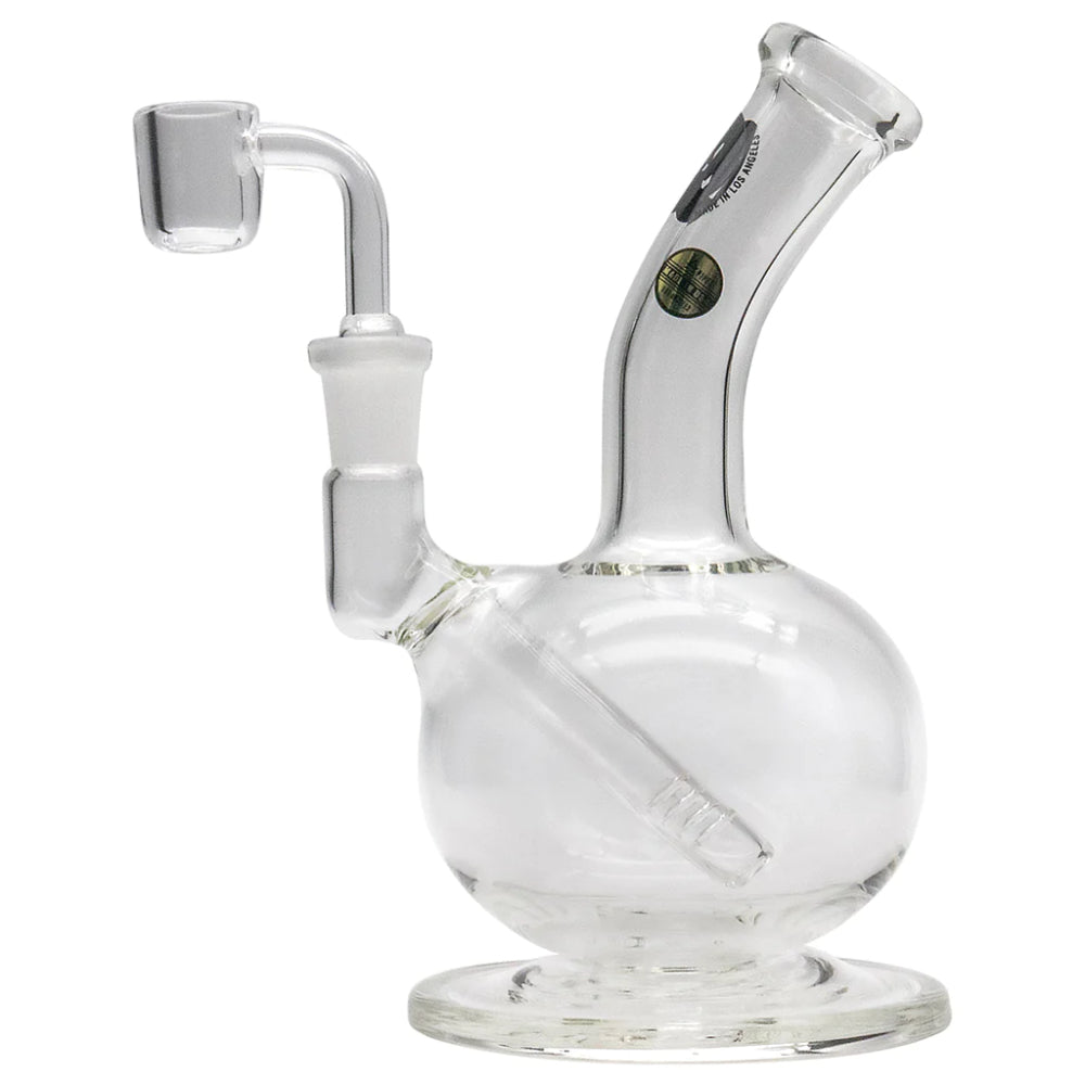 LA Pipes Bubble Concentrate Rig with Fixed Downstem | Side view 2