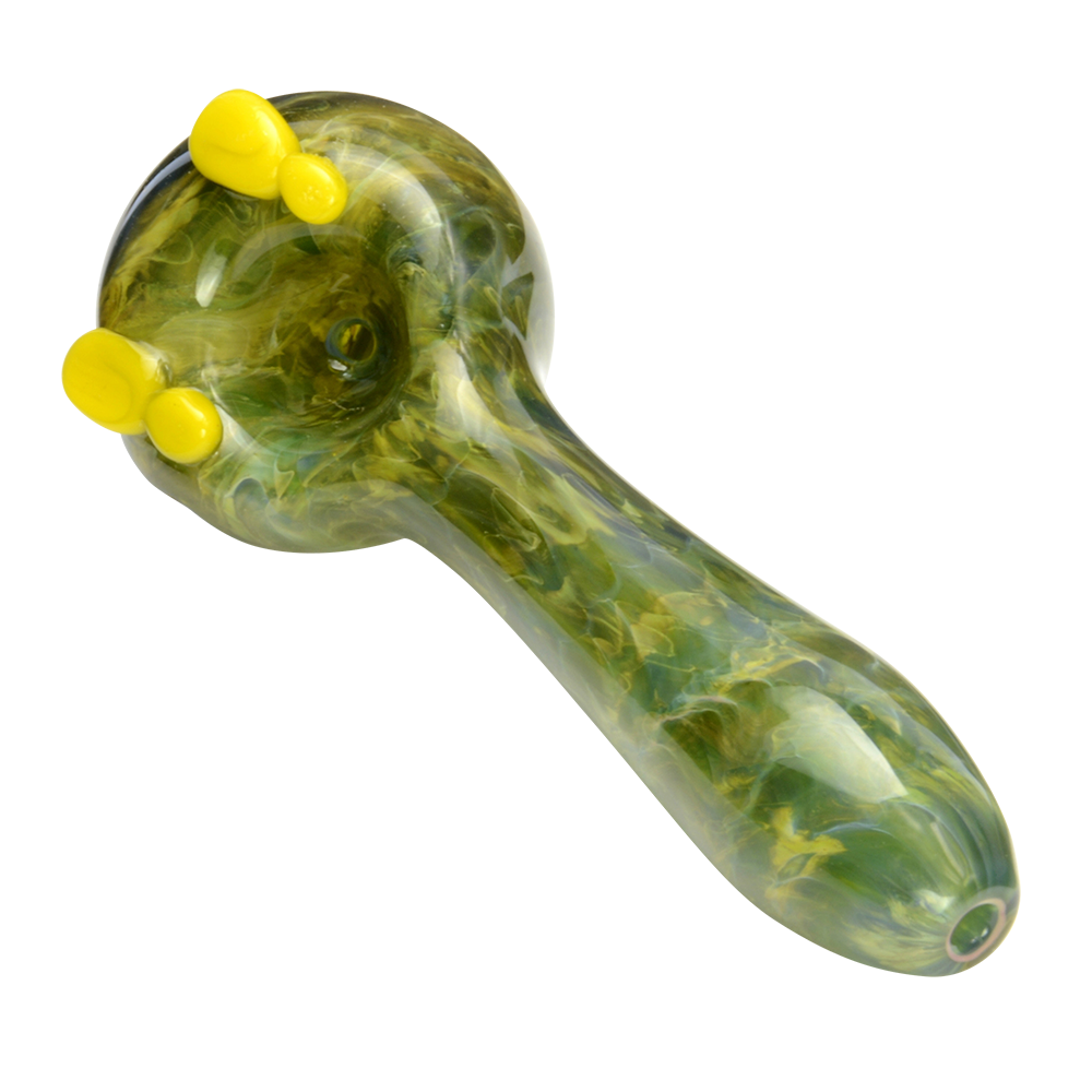 Empire Glassworks Bomber Spoon Pipe - Melon - Top view