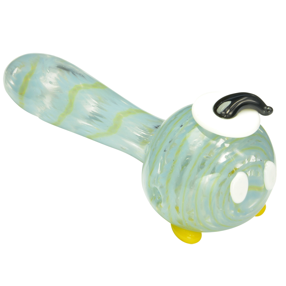 Empire Glassworks Bomber Spoon Pipe - Blizz - Side view 