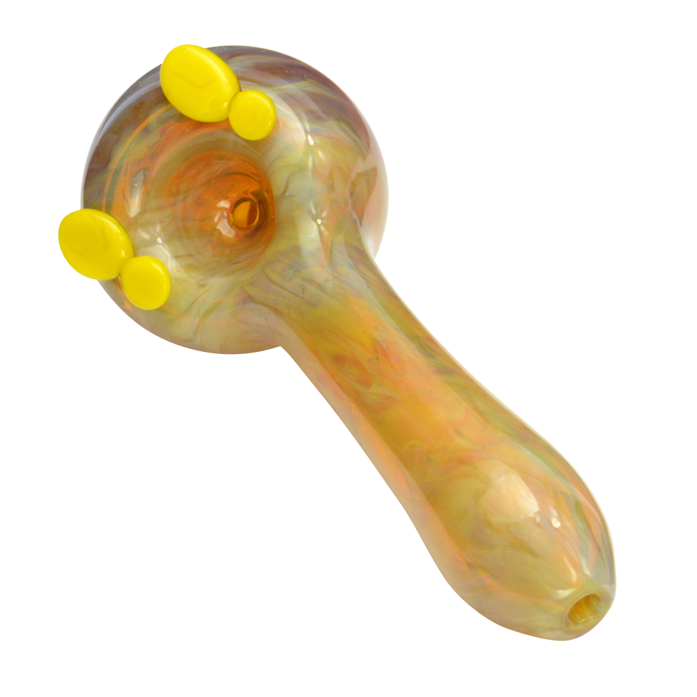 Empire Glassworks Bomber Spoon Pipe - Copper - Top view 