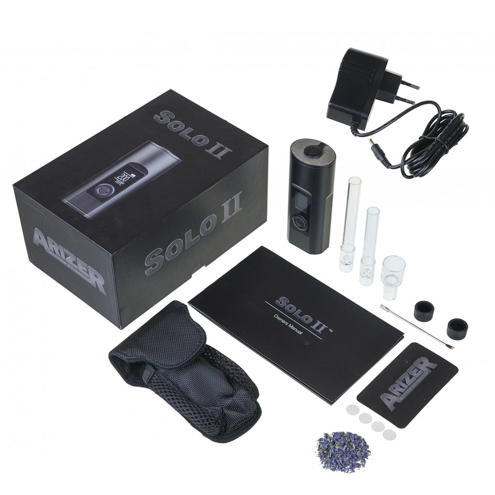 Arizer Solo II Dry Herb Vaporizer | Complete set 