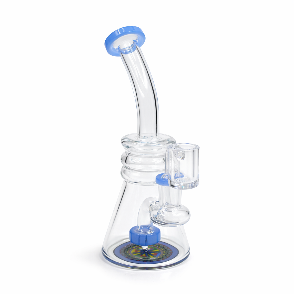 Rock Glass Glacial Gale 7" Beaker Dab Rig