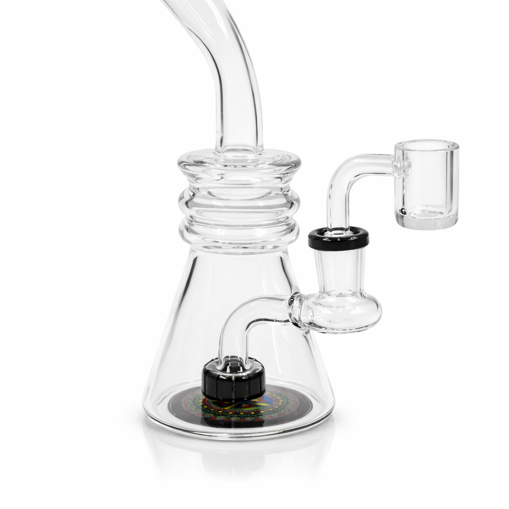 Rock Glass Glacial Gale 7" Beaker Dab Rig