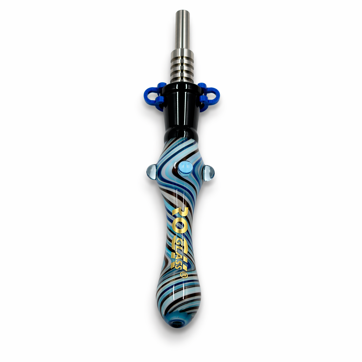 Rock Glass Chromatic Core 14mm Nectar Collector