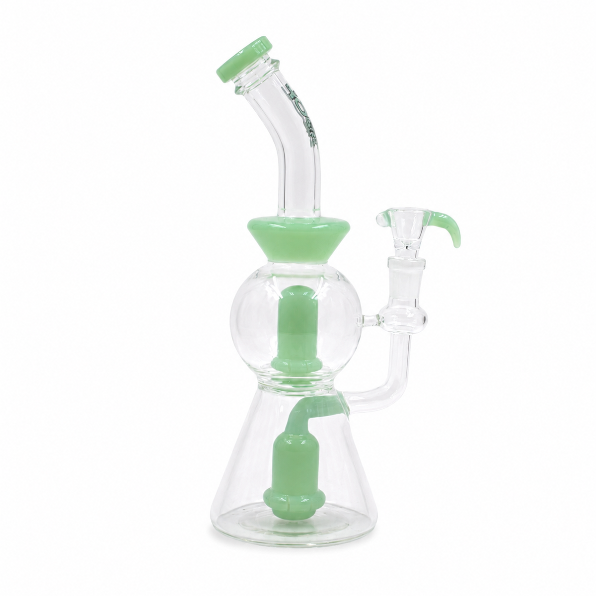 Rock Glass RockFusion 12” Dome Chamber Showerhead Bong