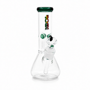 Rock Glass Frost Dome 8" Beaker Bong