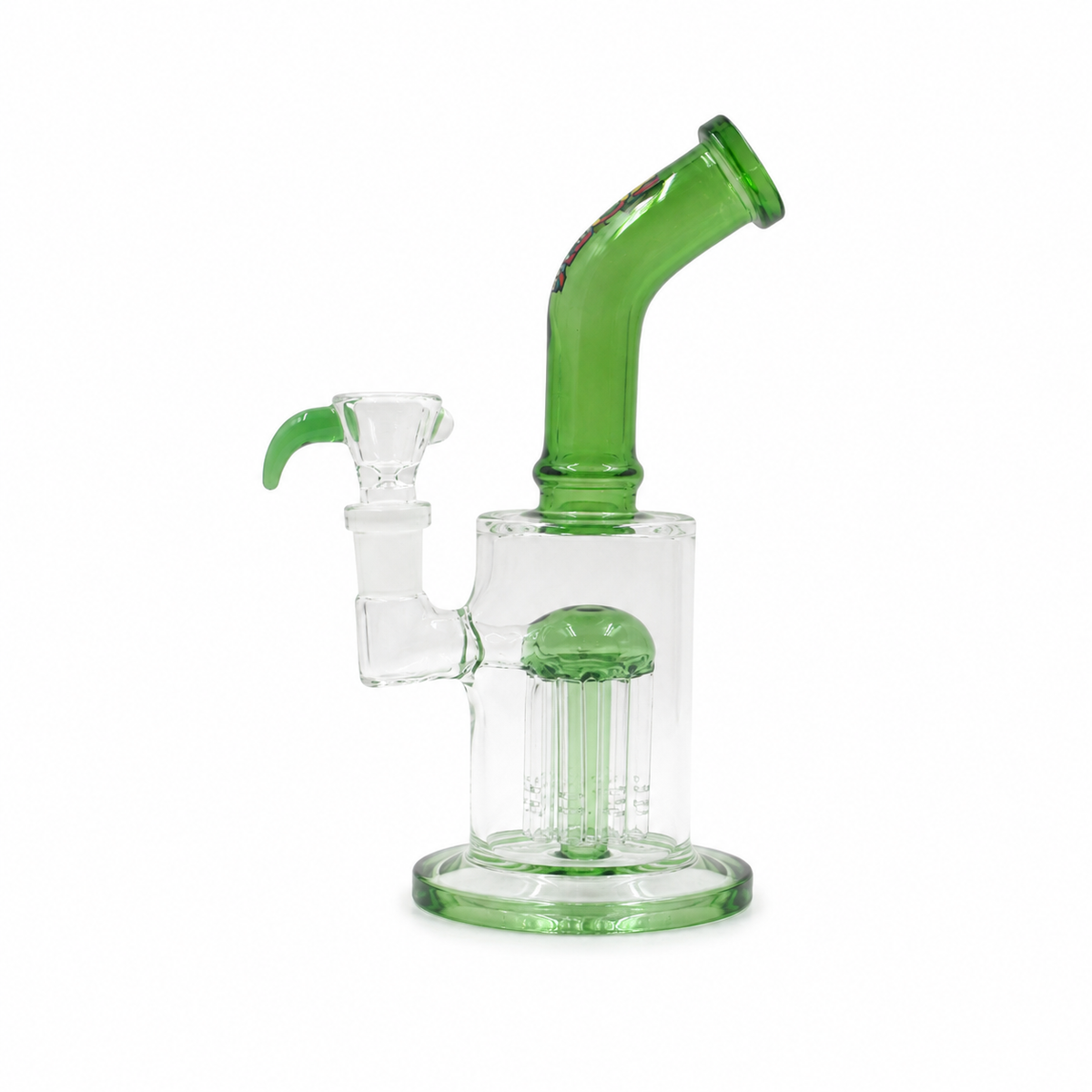 Rock Glass Cobalt Contour 8" Tree Perc Bong