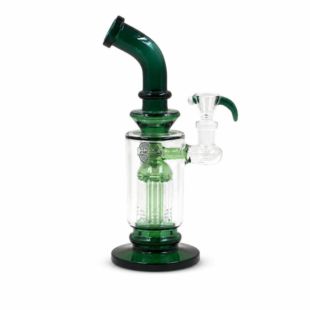 Rock Glass RockCascade 10” Tree Perc Glass Bong