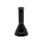 Myster Beaker Bowl Hand Pipe | Black | side view 1