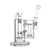 Croia Glass 10" Dual-Chamber External Recycler Bong | Croia Glass