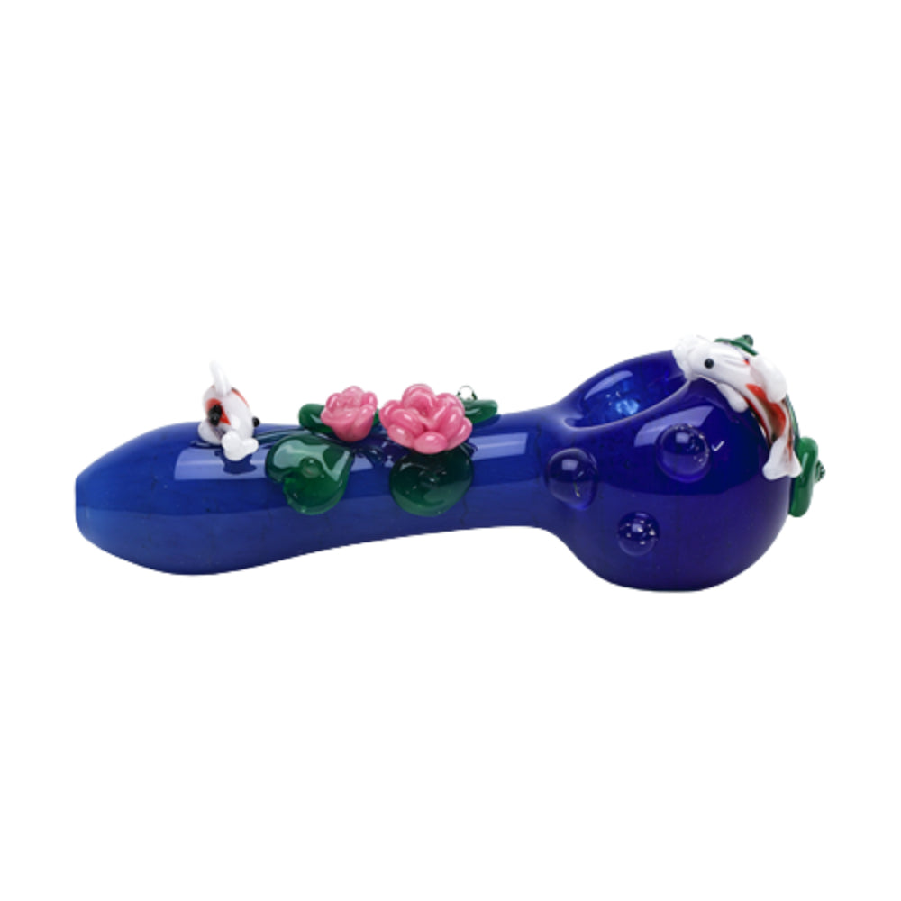 Empire Glassworks Koi Pond Spoon Pipe | Side view 2