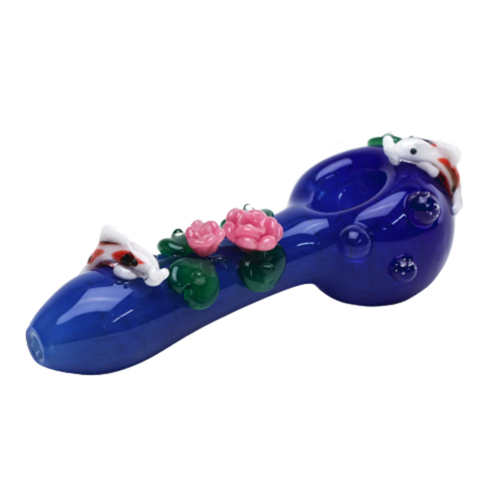 Empire Glassworks Koi Pond Spoon Pipe | Side view 3