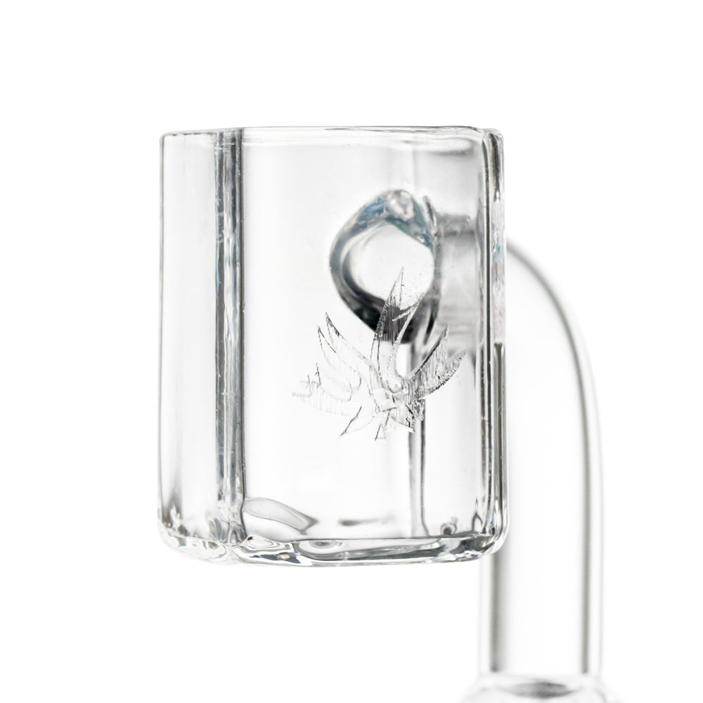 PieceMaker Kube Silicone Dab Rig - Square Quartz Banger