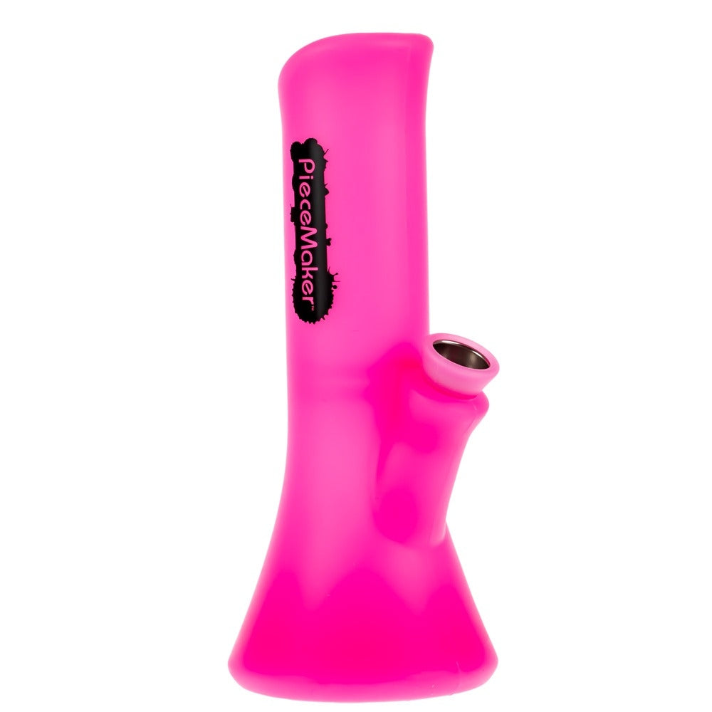 PieceMaker Kali Silicone Beaker Base Bong | Miss Pinky | Side View 1