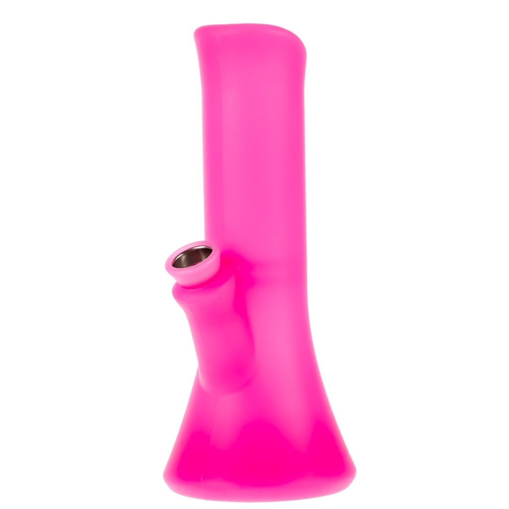 PieceMaker Kali Silicone Beaker Base Bong | Miss Pinky | Side View 2