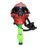 GC Smiling Red & Black Skull Gas Mask