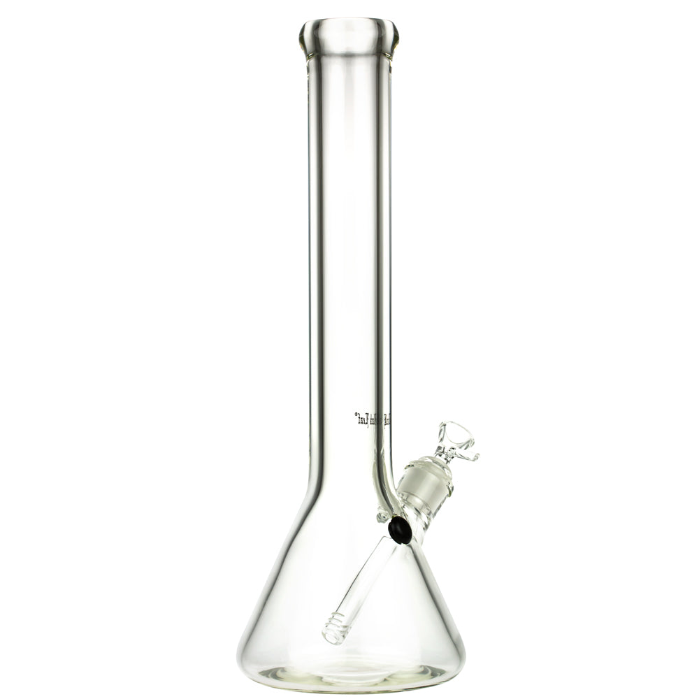 Black Leaf 9mm Beaker Bong | 39 cm - Side View 5