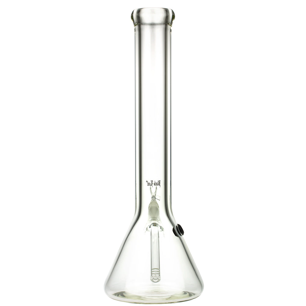 Black Leaf 9mm Beaker Bong | 39 cm - Back View 