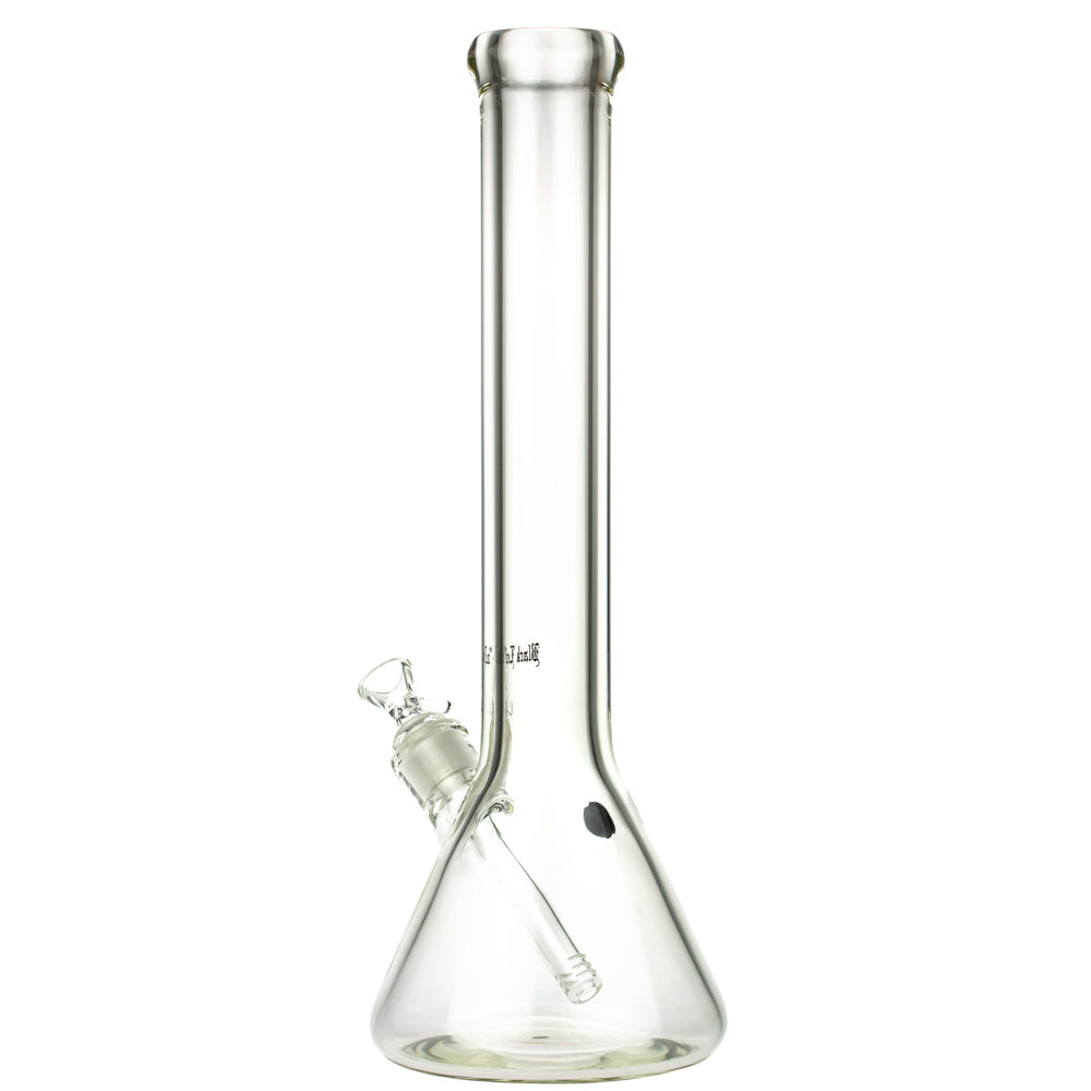 Black Leaf 9mm Beaker Bong | 39 cm - Side View 4