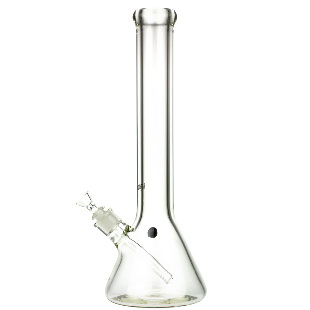 Black Leaf 9mm Beaker Bong | 39 cm - Side View 3