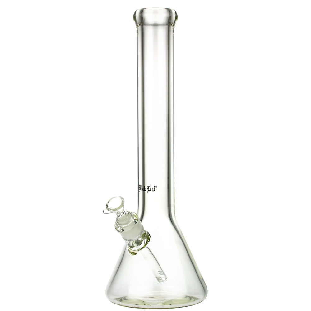 Black Leaf 9mm Beaker Bong | 39 cm - Side View 2