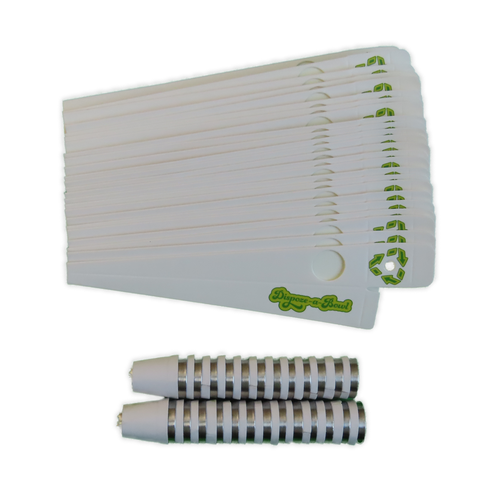 The Dispoze-a-Bowl® 25 Pack: Fresh, Clean, & Convenient Smoking Pipes with Stainless Steel Bowl