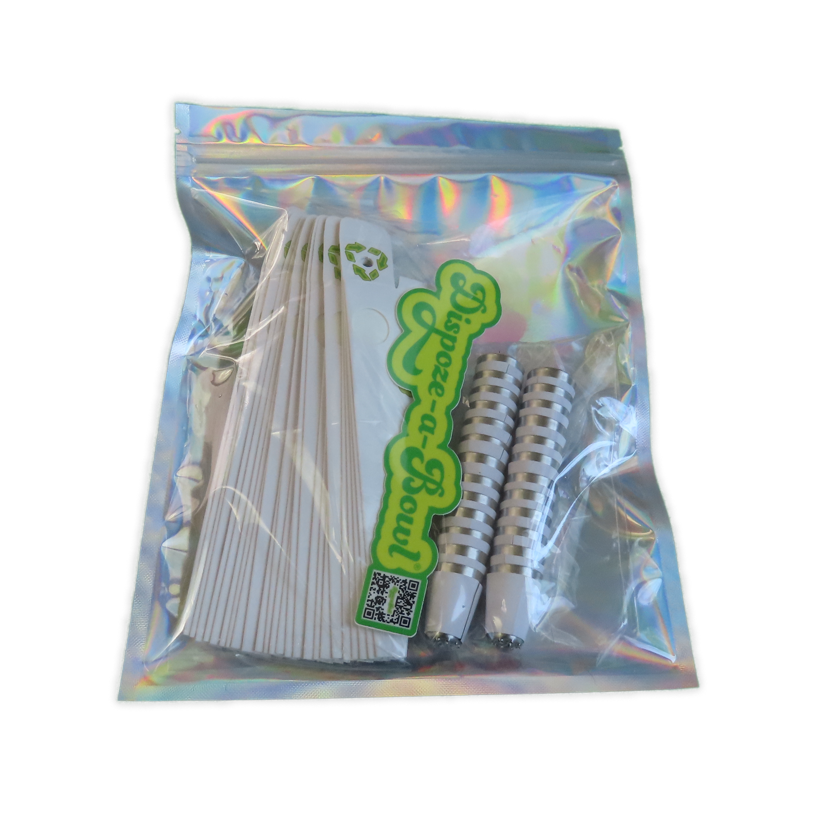 The Dispoze-a-Bowl® 25 Pack: Fresh, Clean, & Convenient Smoking Pipes with Stainless Steel Bowl