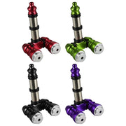 Double Aluminum Smoking Pipe with Lids | 3.25 Inch 