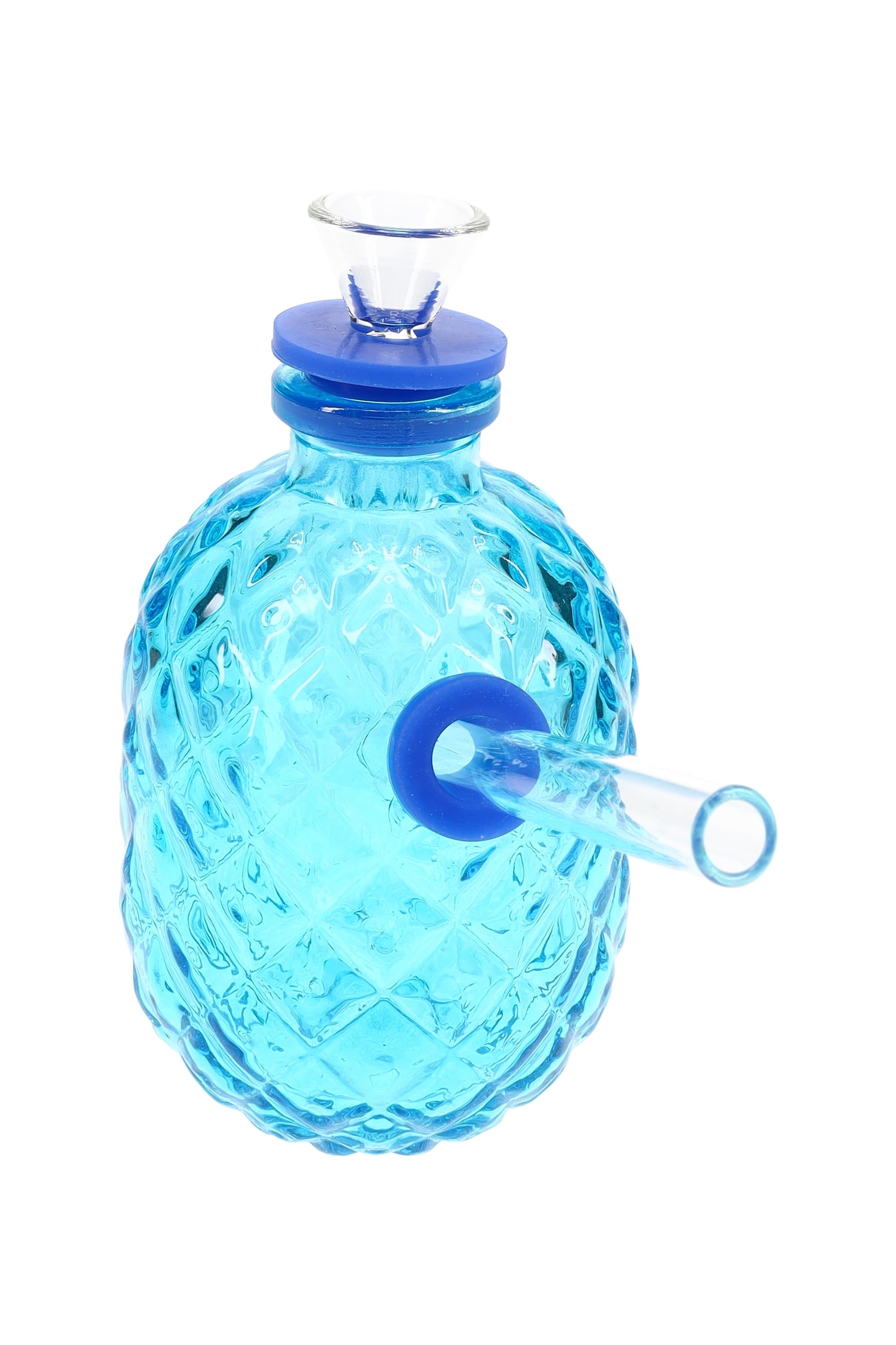 Primate Glass Pineapple Mini Bong “Tropical Sipper” – 4″