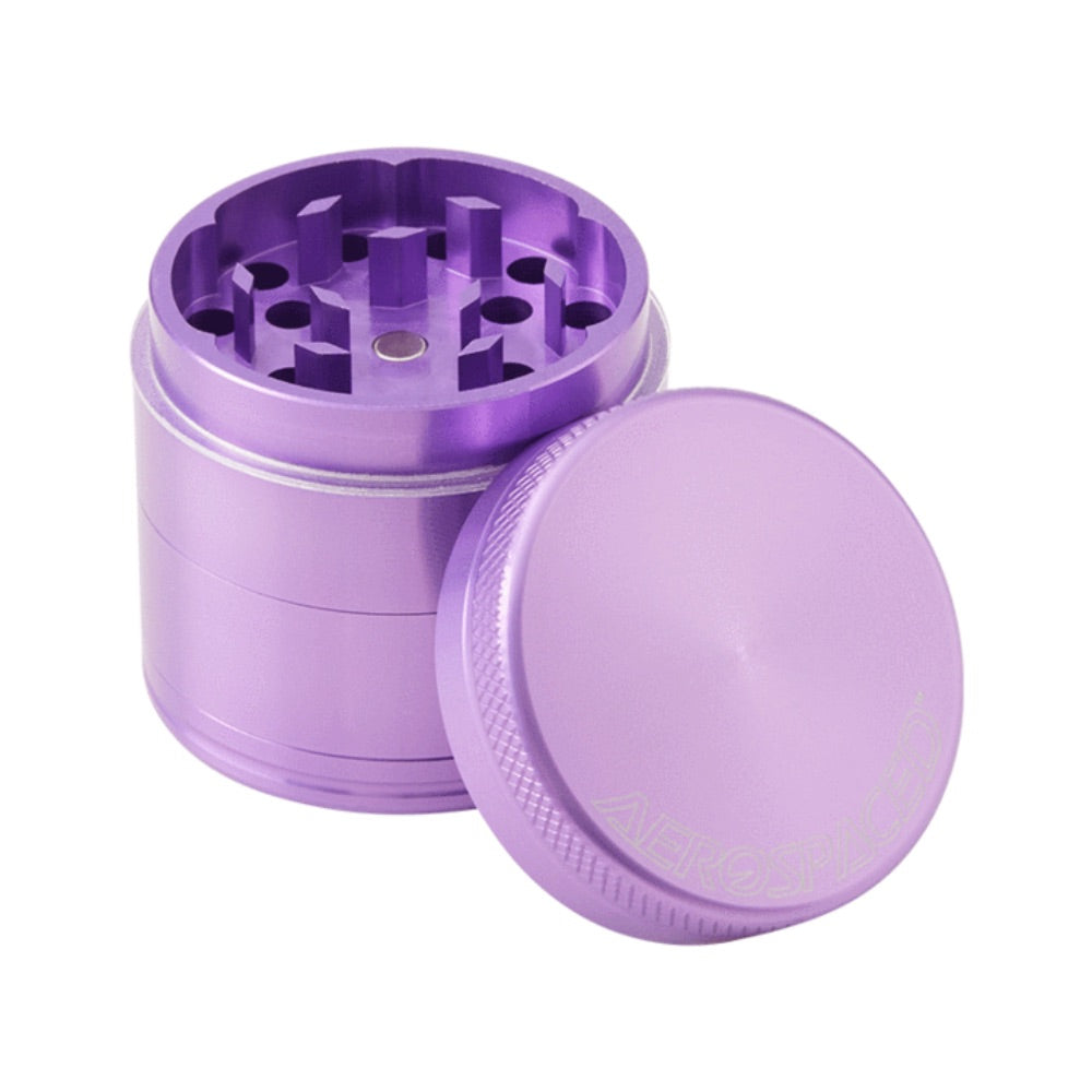 Aerospaced Anodized Aluminum Grinders by Higher Standards – 1.6 Inch | Lilac