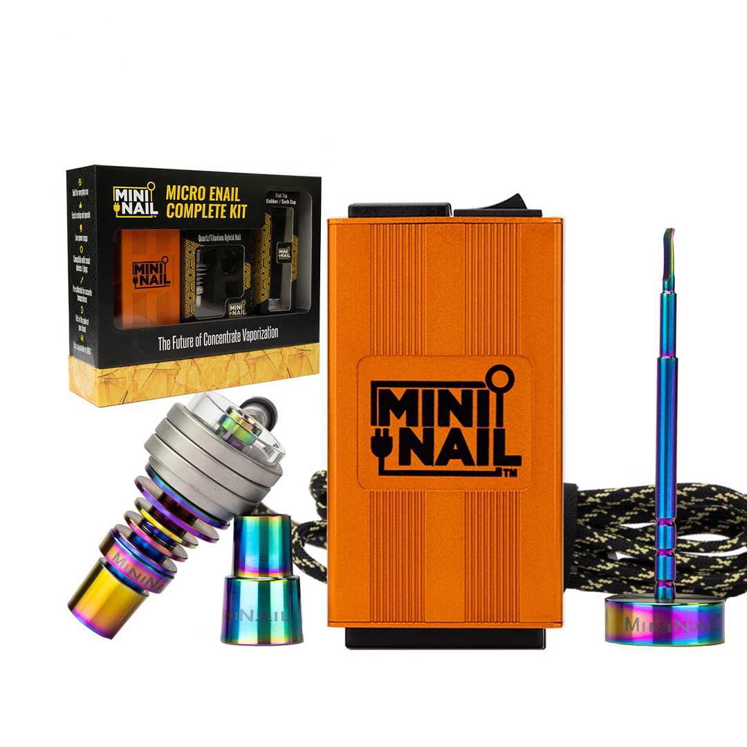 MiniNail Quartz Hybrid Deep Dish Kit E-Nai-blue