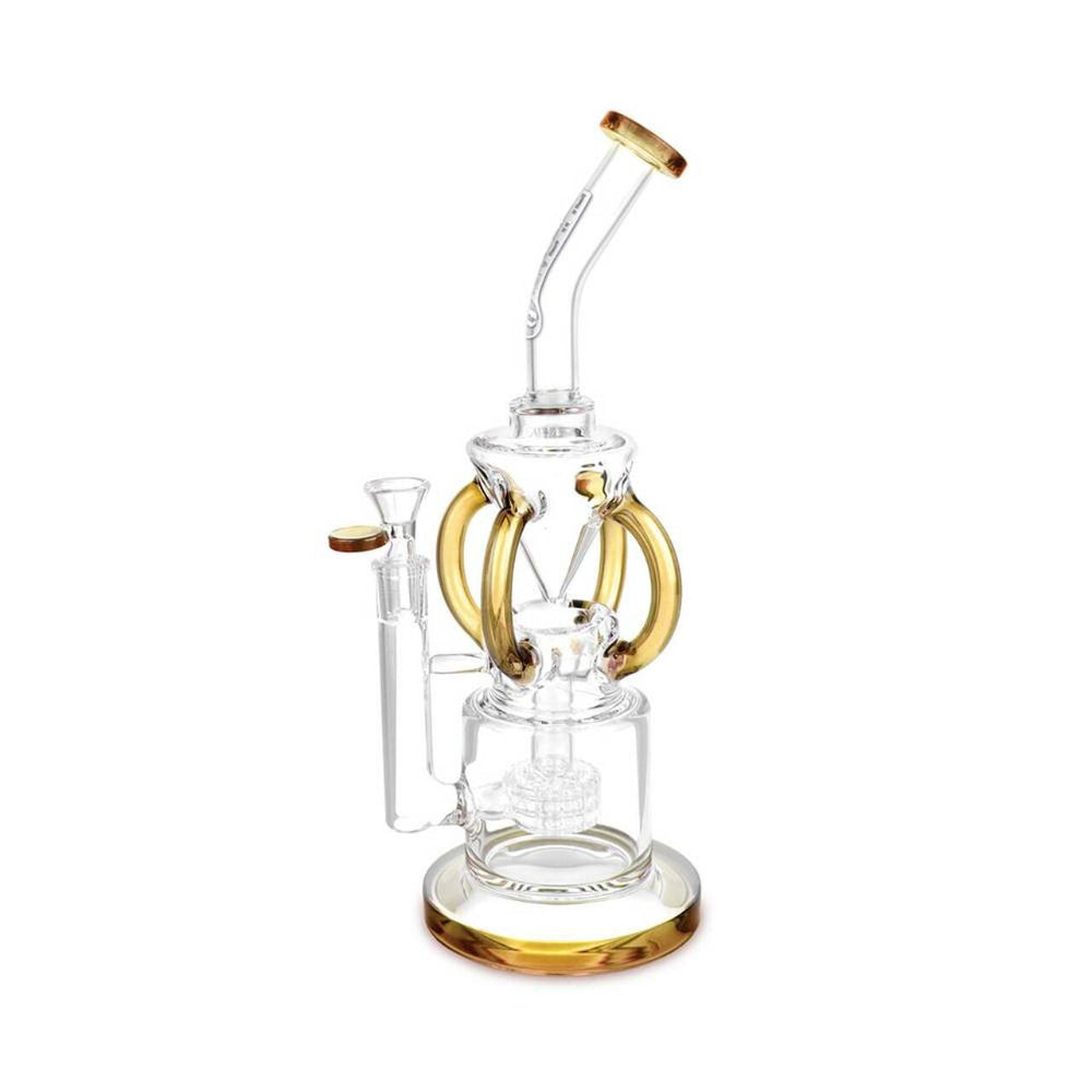 Pulsar Gravity Recycler Water Pipe | Amber