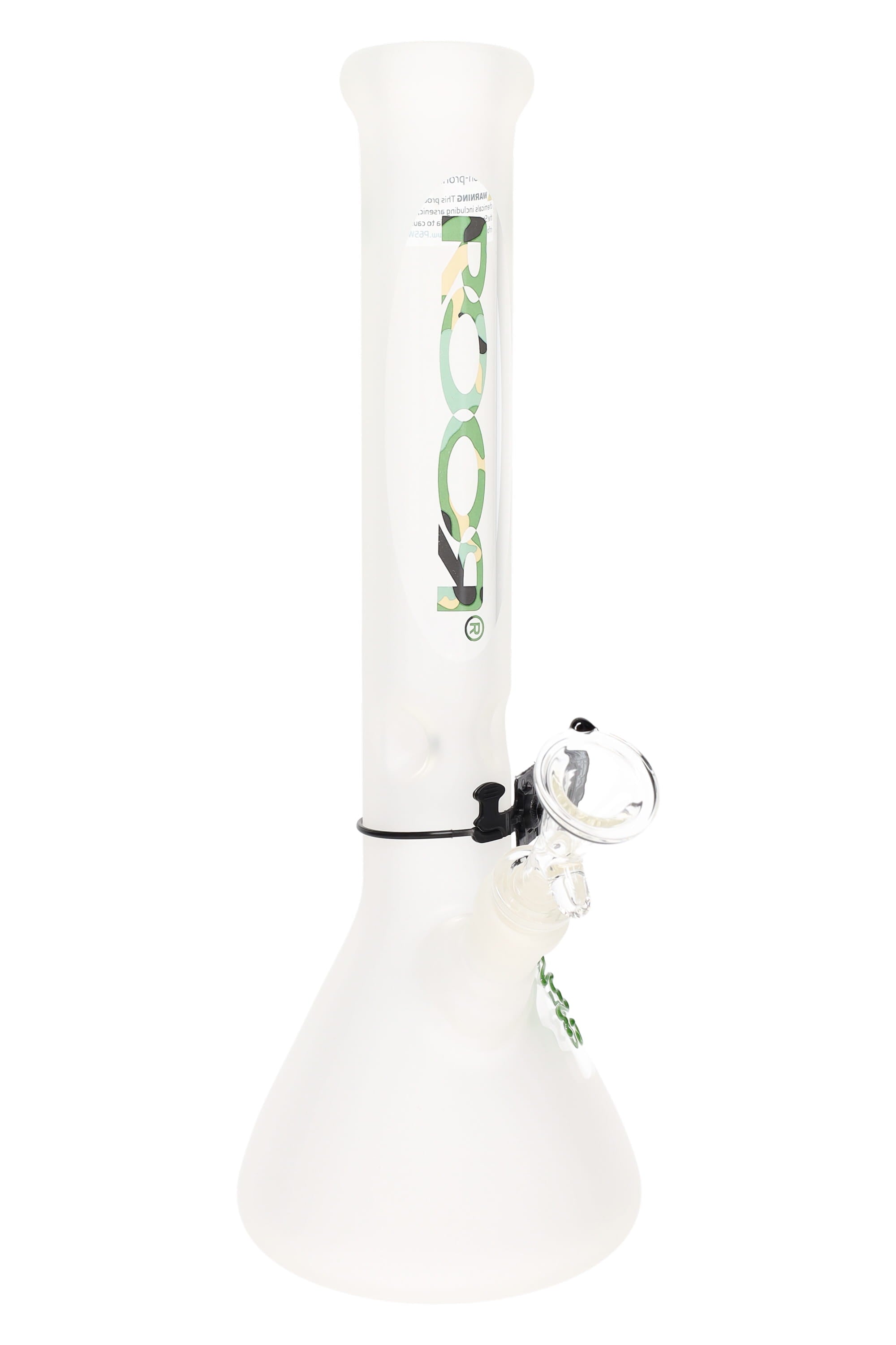 ROOR Frosted Beaker Bong – Ice Pinch – 5 mm – 14″ – 45 mm