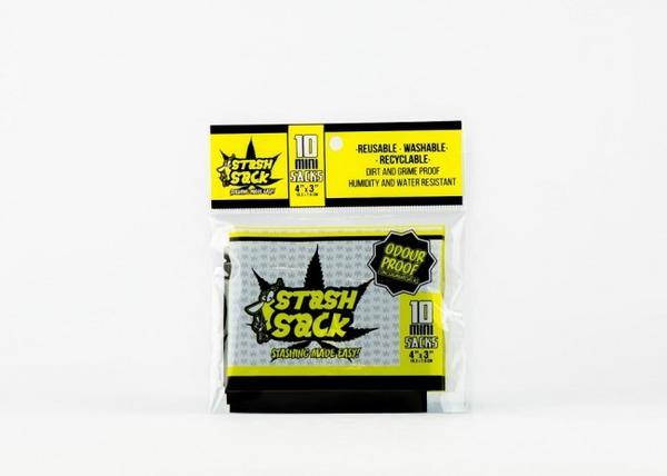 Stash Sack Baggie | 7 x 7.5 Inch | Bag of 10
