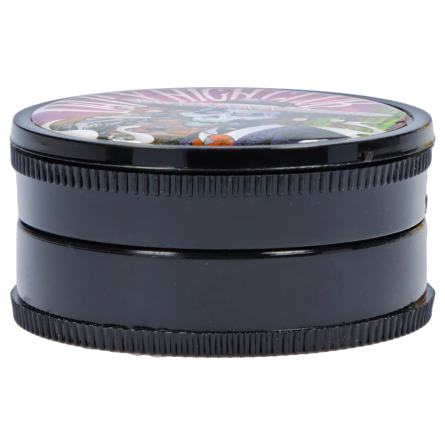 Herb Saver 2 Piece Grinder with Skull Design