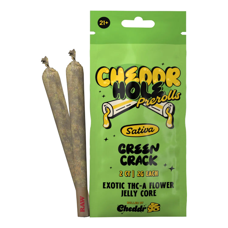 Cheddr Holes - 2g Jelly-Core Hash Holes (2-Pack)