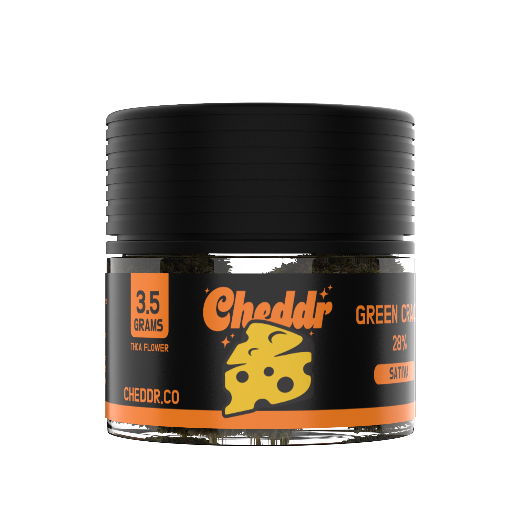 Cheddr Green Crack Flower - 3.5g